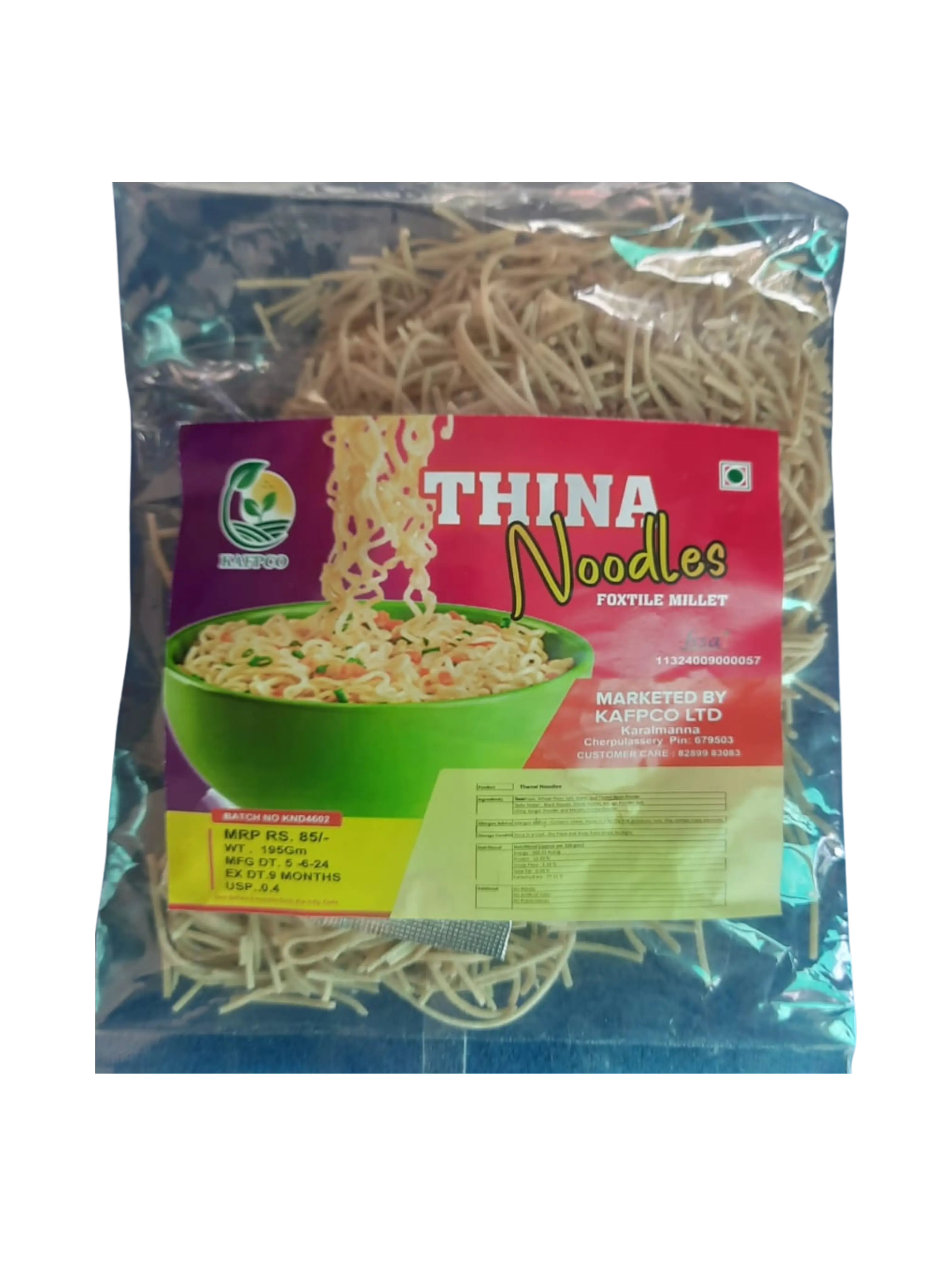 Foxtile Millet Noodles